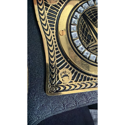 WWE Tag Team Championship Belt 4mm Brass Plate CLEARANCE 2