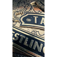 WWE Tag Team Championship Belt 4mm Brass Plate CLEARANCE 2