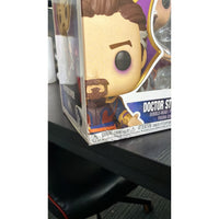 Funko Pop! Marvel: Marvel - What If– Doctor Strange Supreme DAMAGED BOX