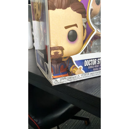 Funko Pop! Marvel: Marvel - What If– Doctor Strange Supreme DAMAGED BOX