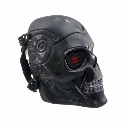 Terminator Arnold Schwarzenegger PVC Mask Full Face Cosplay Replica