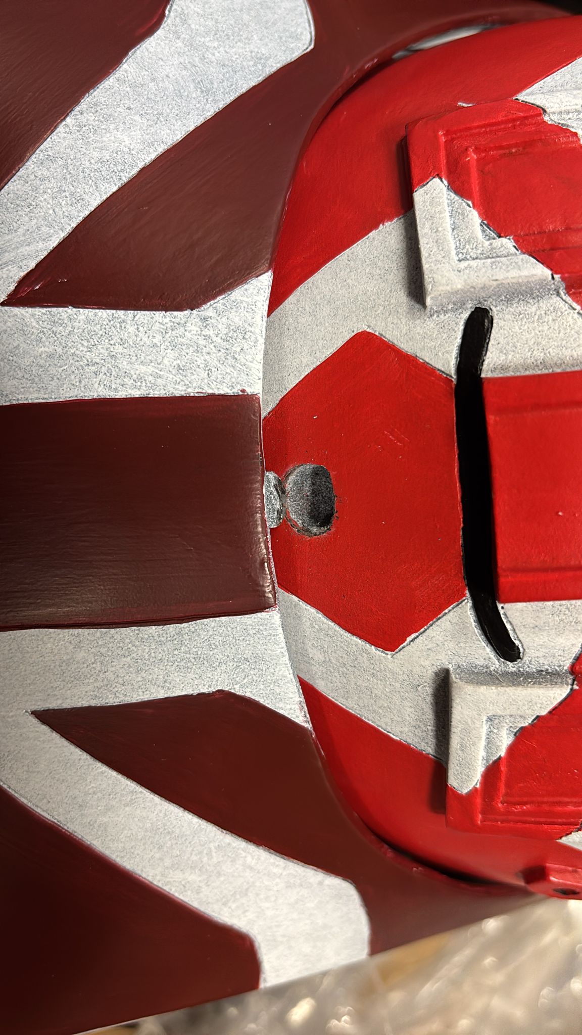 Star Wars Captain Vaughn Resin Helmet DAMGED