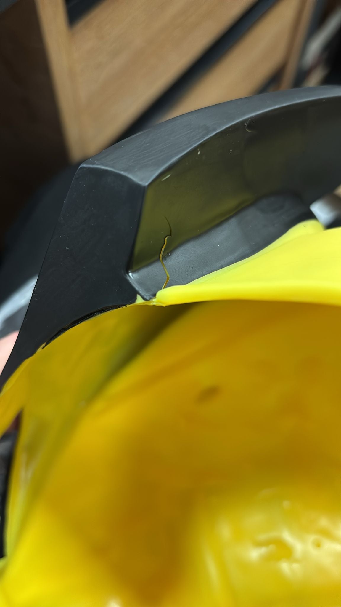 Marvel Wolverine PVC Cosplay Helmet DAMAGED