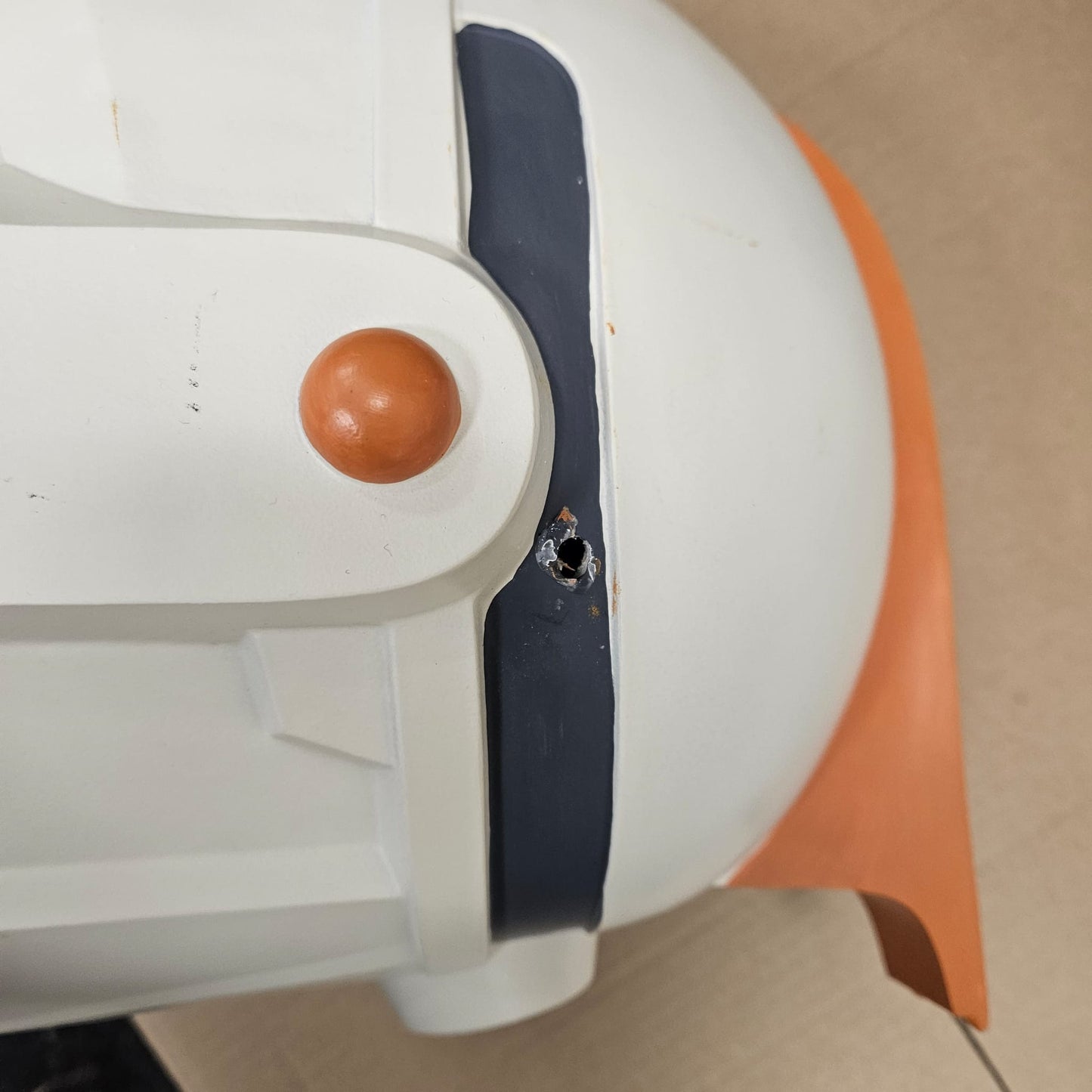 Star Wars Clone Trooper Commander Cody Phase 1 Resin Cosplay Helmet DAMAGED