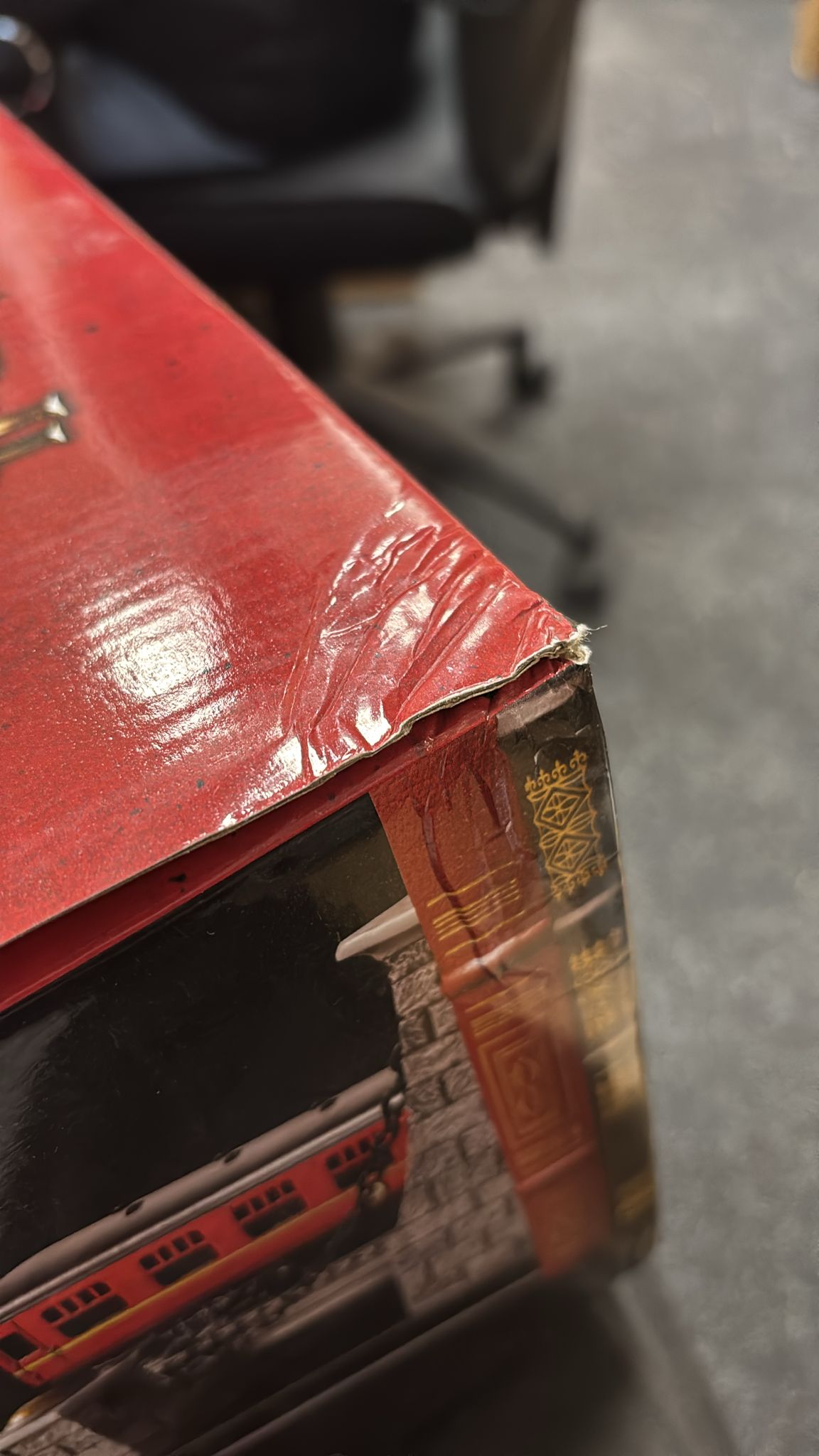 Harry Potter Hogwarts Express Bookends Set The Noble Collection NN7362 DAMAGED BOX