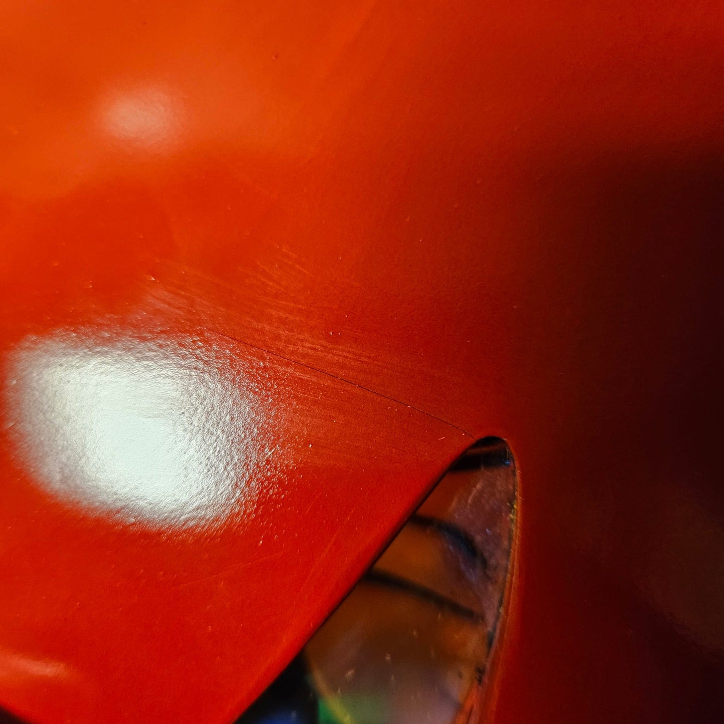 Judge Dredd Resin Helmet DAMAGED