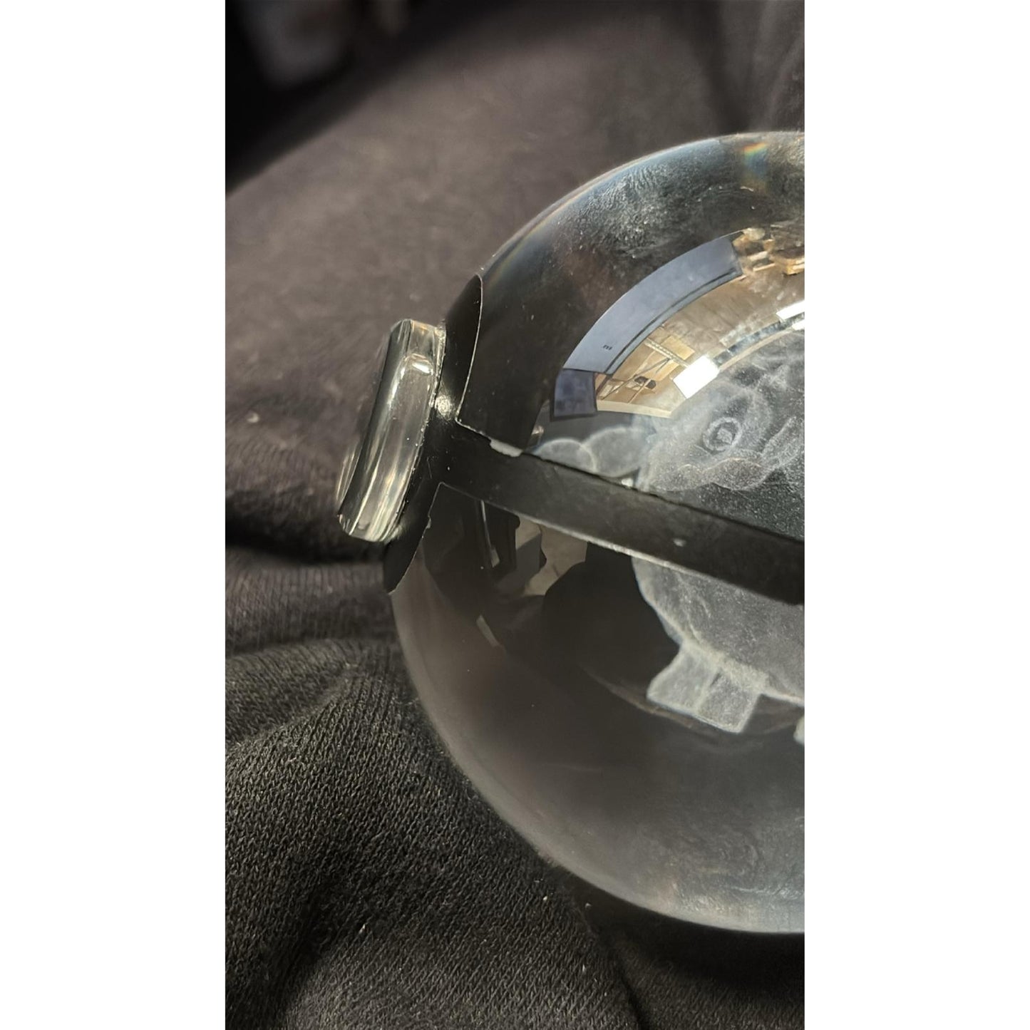 Pokemon 3D Crystal Ball Pokeball Wooloo Night Light 8cm XL Size DAMAGED