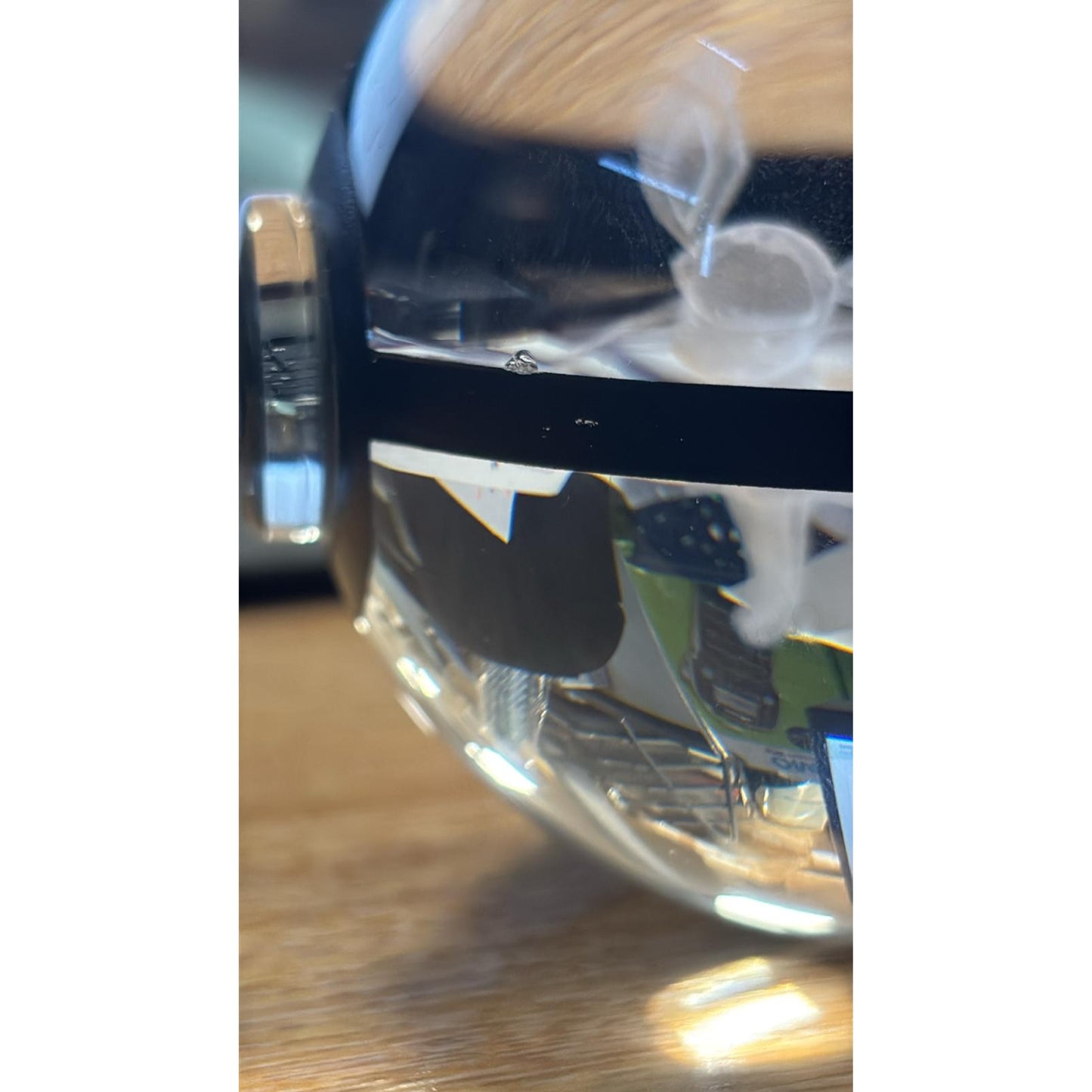 Pokemon 3D Crystal Ball Pokeball Glaceon Night Light 8cm XL Size DAMAGED