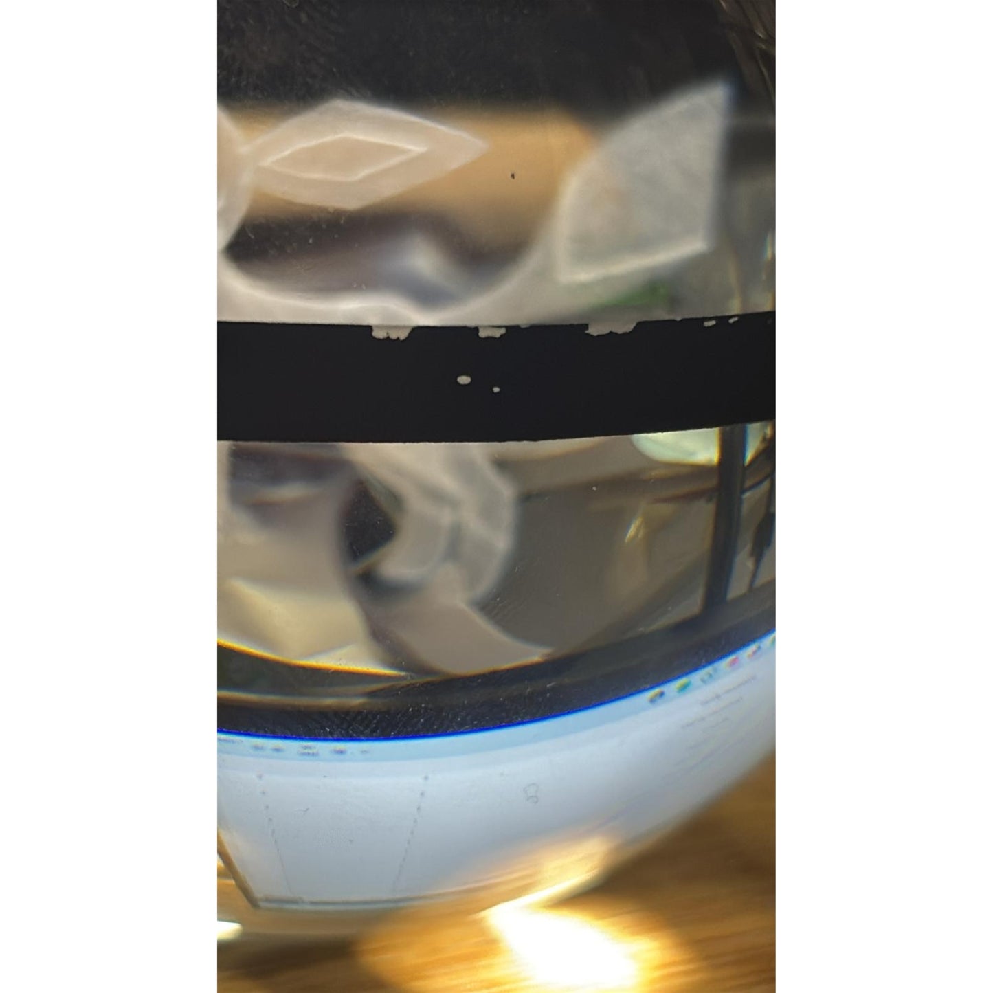 Pokemon 3D Crystal Ball Pokeball Glaceon Night Light 8cm XL Size DAMAGED