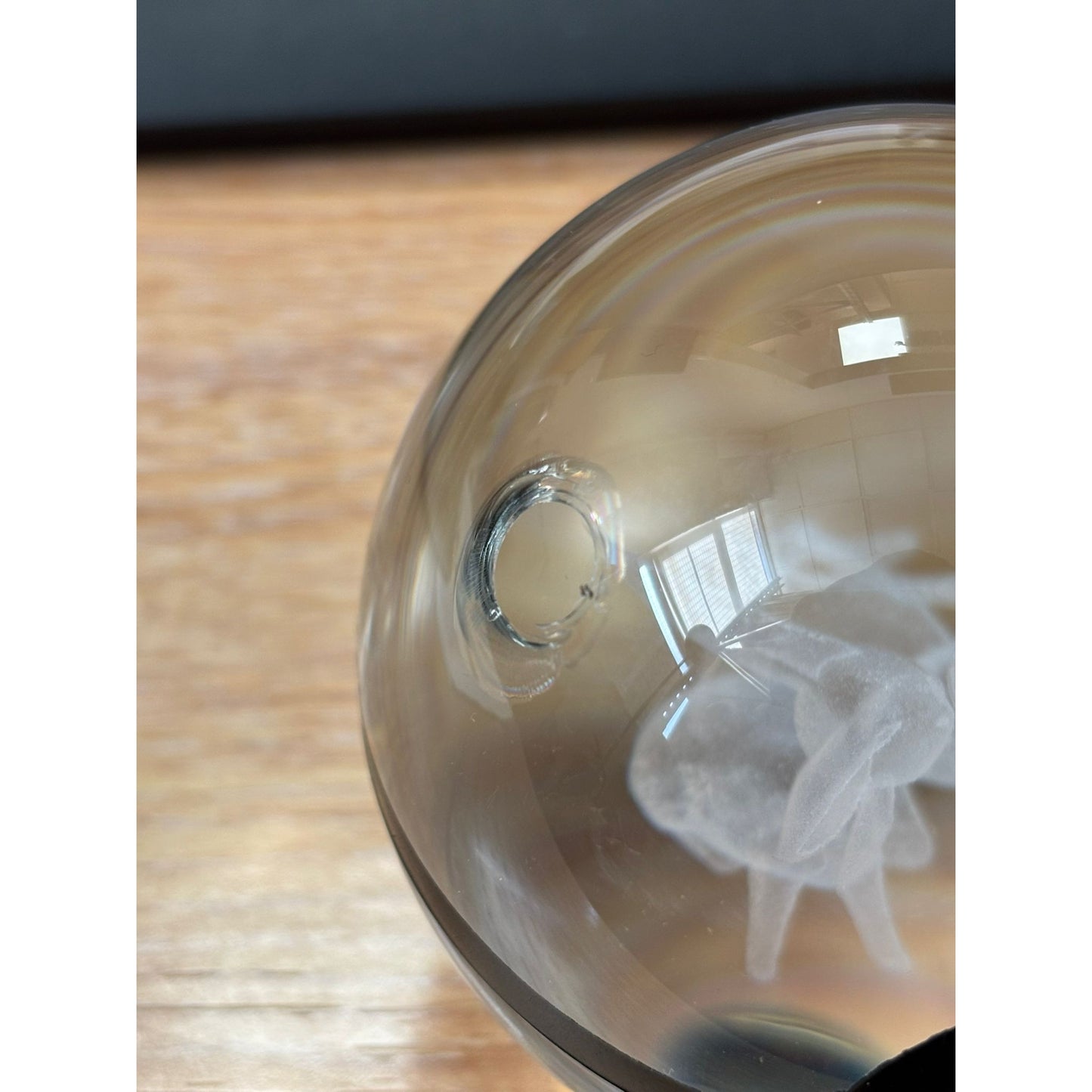 Pokemon 3D Crystal Ball Pokeball Umbreon and Espeon Night Light 8cm XL Size DAMAGED