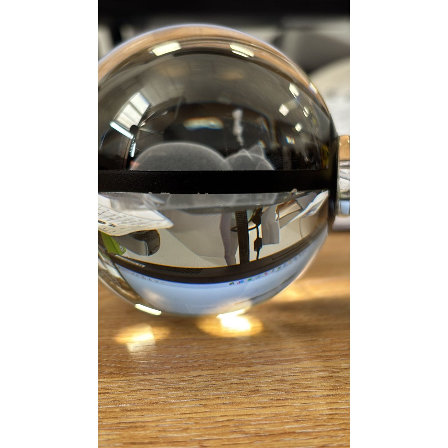 Pokemon 3D Crystal Ball Pokeball Sleep Snorlax Night Light 8cm XL Size DAMAGED