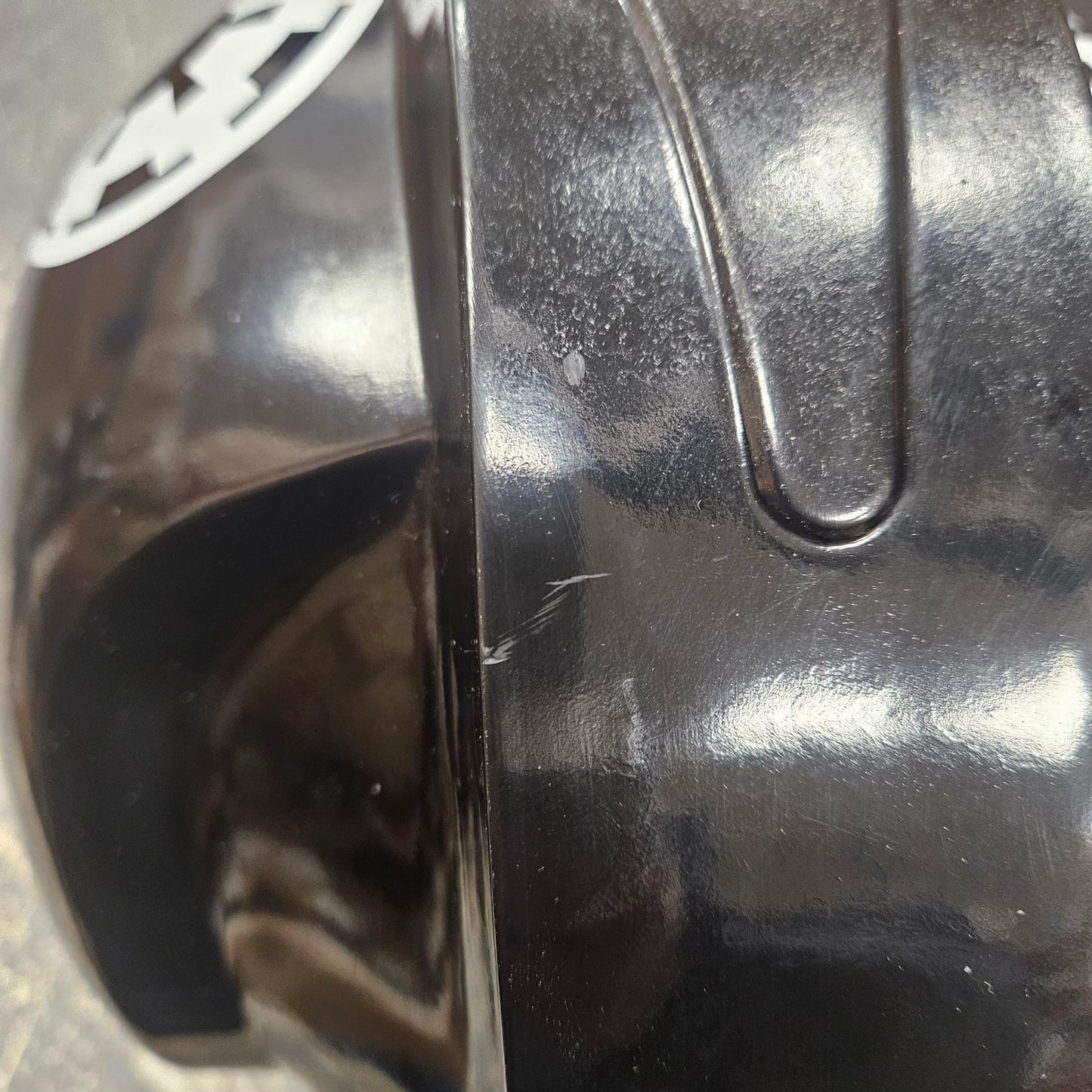 Star Wars Squadrons Imperial Tie Fighter Pilot V2 Resin Cosplay Helmet DAMAGED