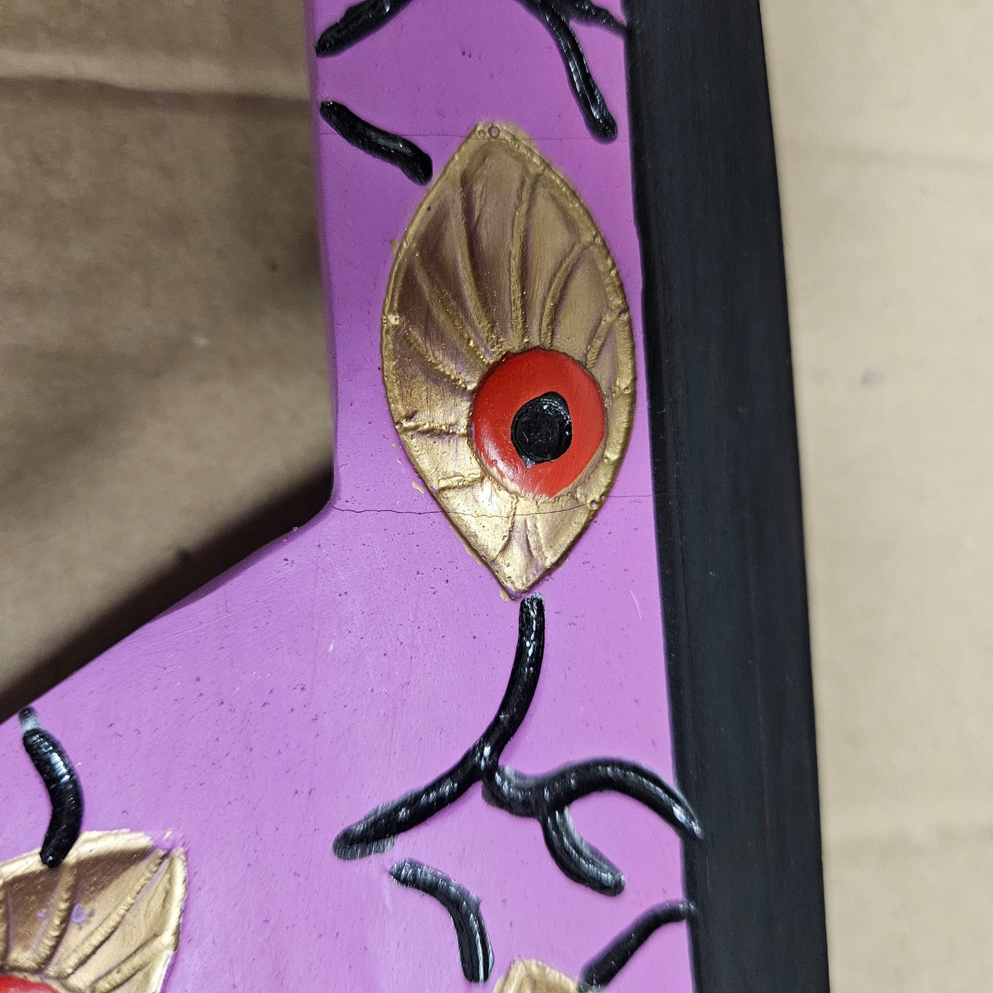 Demon Slayer Kokushibo Kyokokukamusari Flesh Nichirin Resin Sword DAMAGED.2