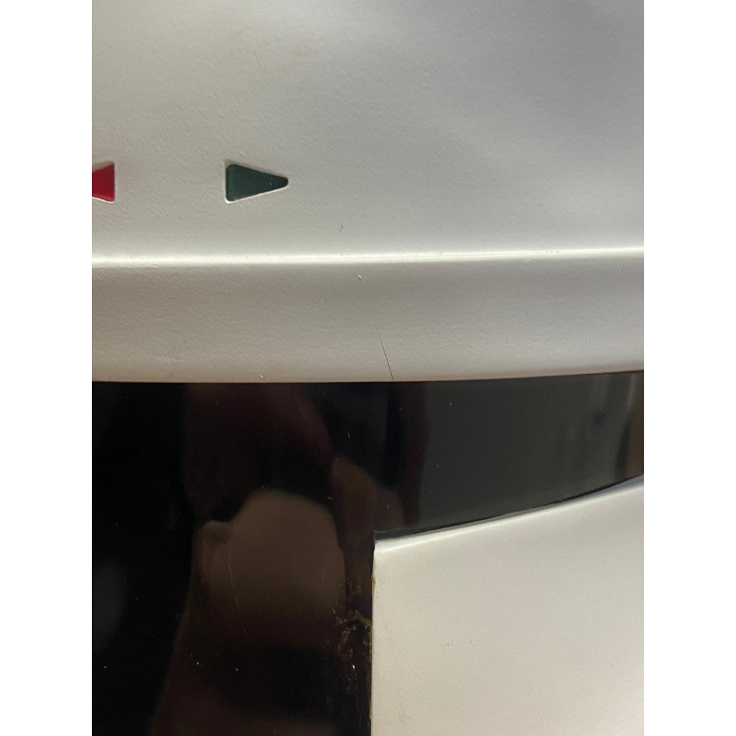 Star Wars Prototype Armour White Boba Fett Resin Cosplay Helmet DAMAGED