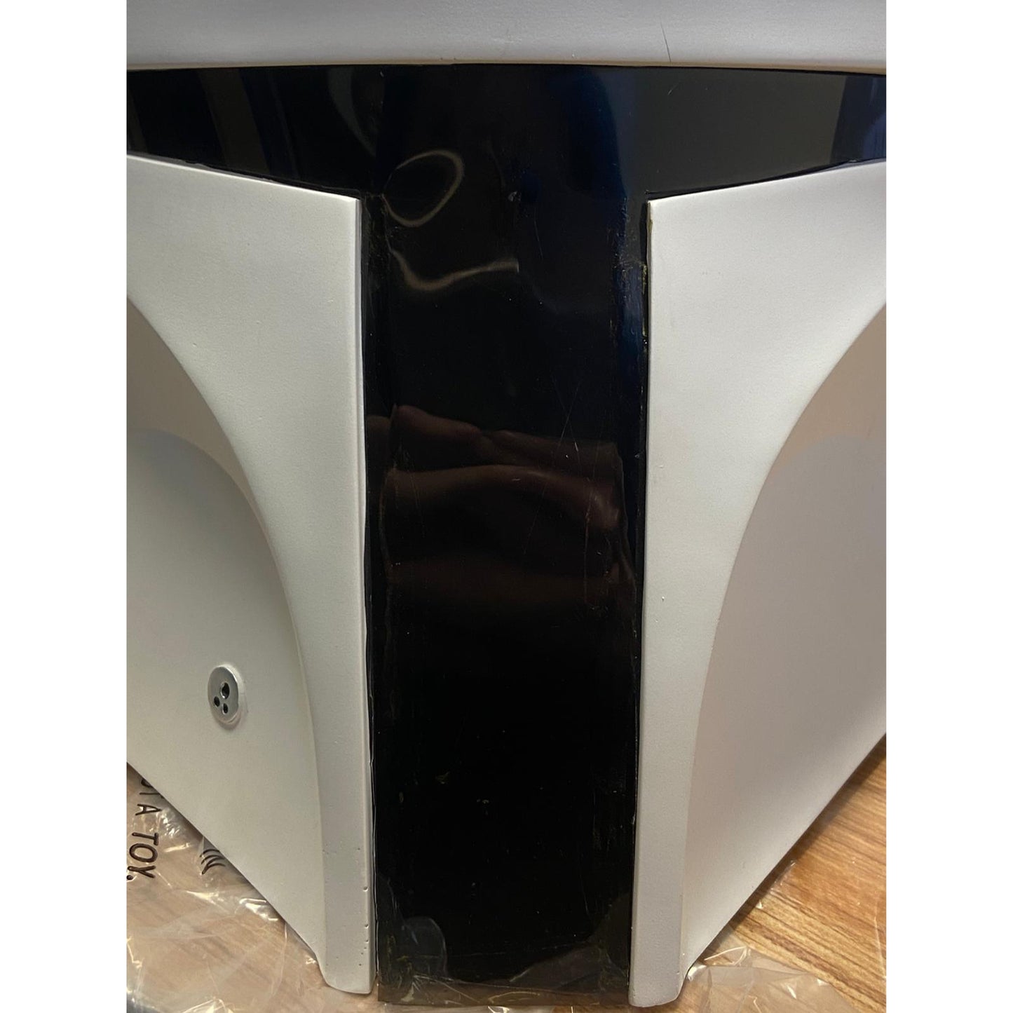 Star Wars Prototype Armour White Boba Fett Resin Cosplay Helmet DAMAGED