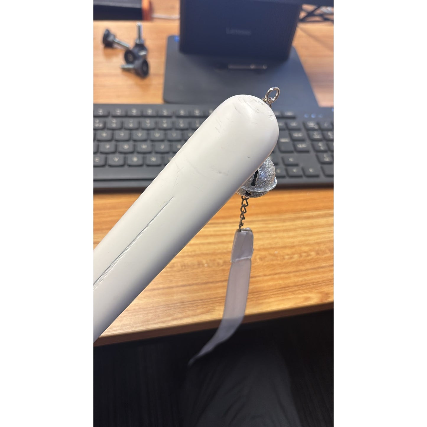 Bleach Sword Rukia Sode No Shirayuki Metal Katana Sword DAMAGED