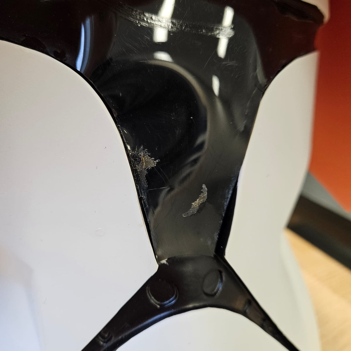 Star Wars Clone Trooper Commander Cody Phase 1 Resin Cosplay Helmet DAMAGED
