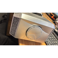 Marvel Resin Thor Hammer 'Mjolnir' 1:1 Replica with Rock Base DAMAGED