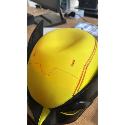 Marvel Wolverine PVC Cosplay Helmet DAMAGED