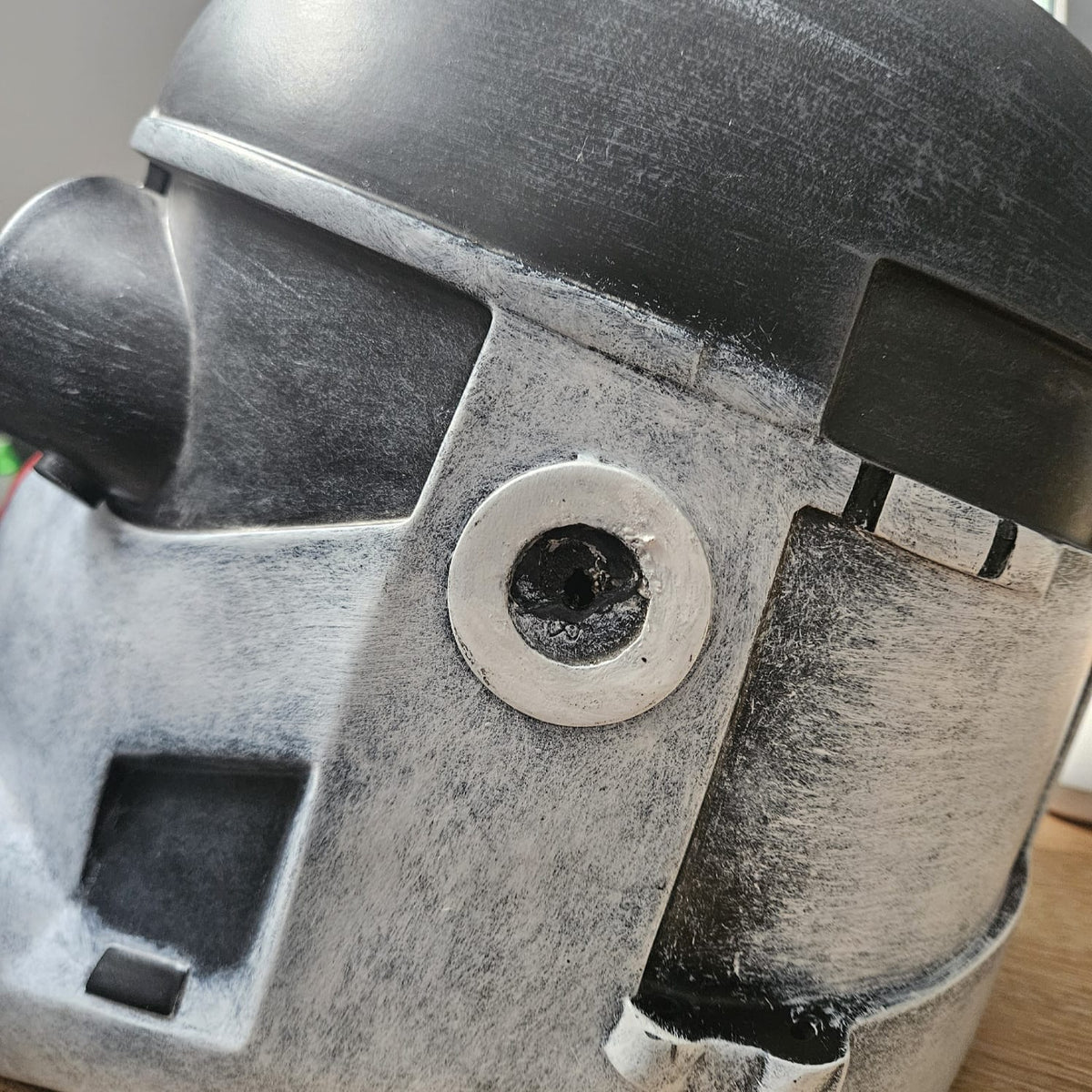 Star Wars Helmet Bad Batch Tech Squad 99 Resin Cosplay Helmet DAMAGED