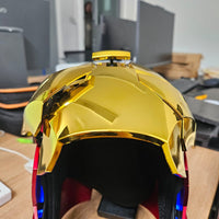 Iron Man MK 5 Wearable Electronic Helmet Voice Activated Replica Prop DAMAGED.2