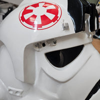Star Wars Helmet At-At Driver Pilot Resin Cosplay Helmet DAMAGED 3