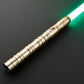 Star Wars No.036 Gold Baselit Combat Lightsaber RGB Replica (No 6 Base)