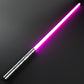 Star Wars No 036 Silver Baselit Combat Lightsaber RGB Replica (No 6 Base)