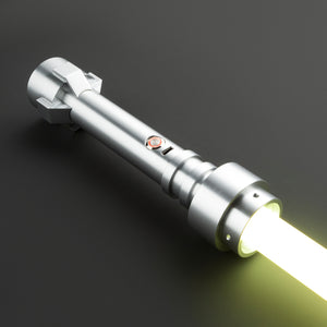 Star Wars No.137 Baselit Combat Lightsaber Model Brick RGB Silver Replica