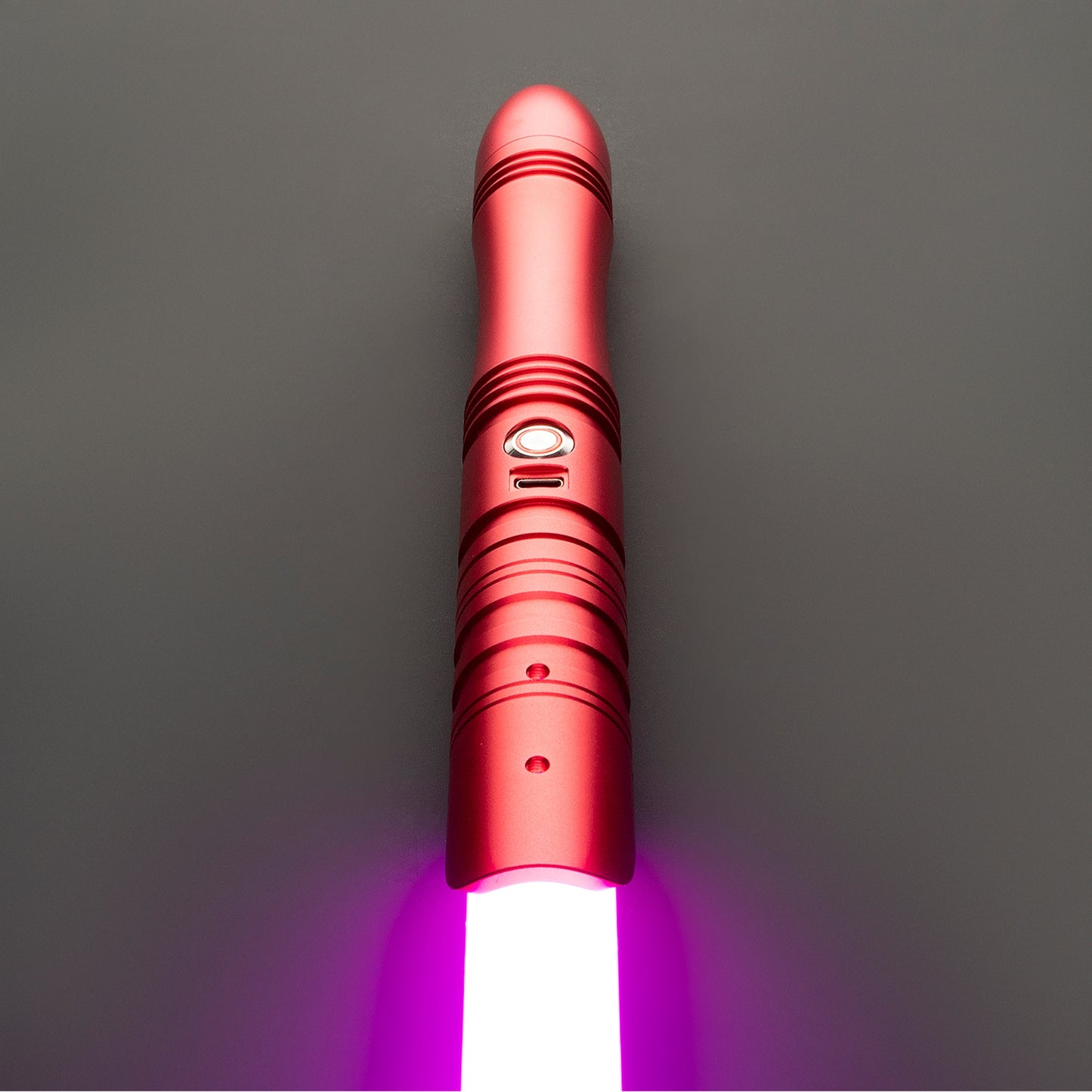 Star Wars No 028 Red Baselit Combat Lightsaber RGB Replica