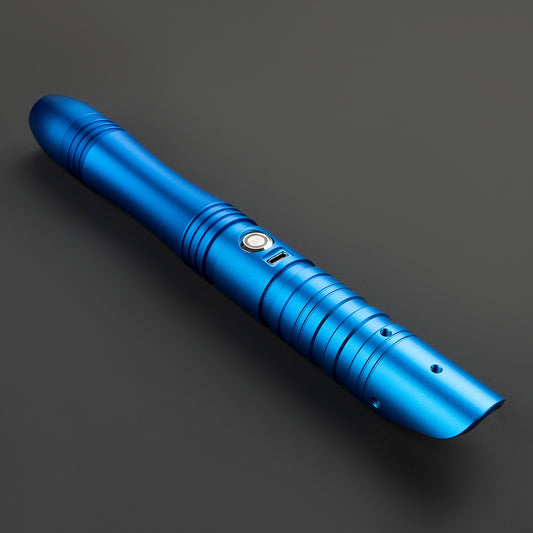 Star Wars No 028 Blue Baselit Combat Lightsaber RGB Replica