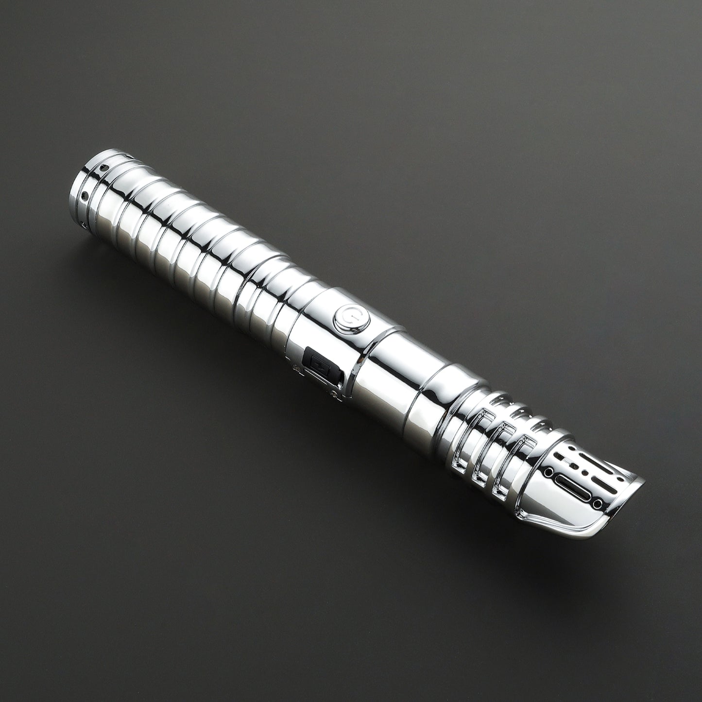 Star Wars No. 000 Silver Baselit 4-Fonts Combat Lightsaber RGB Replica