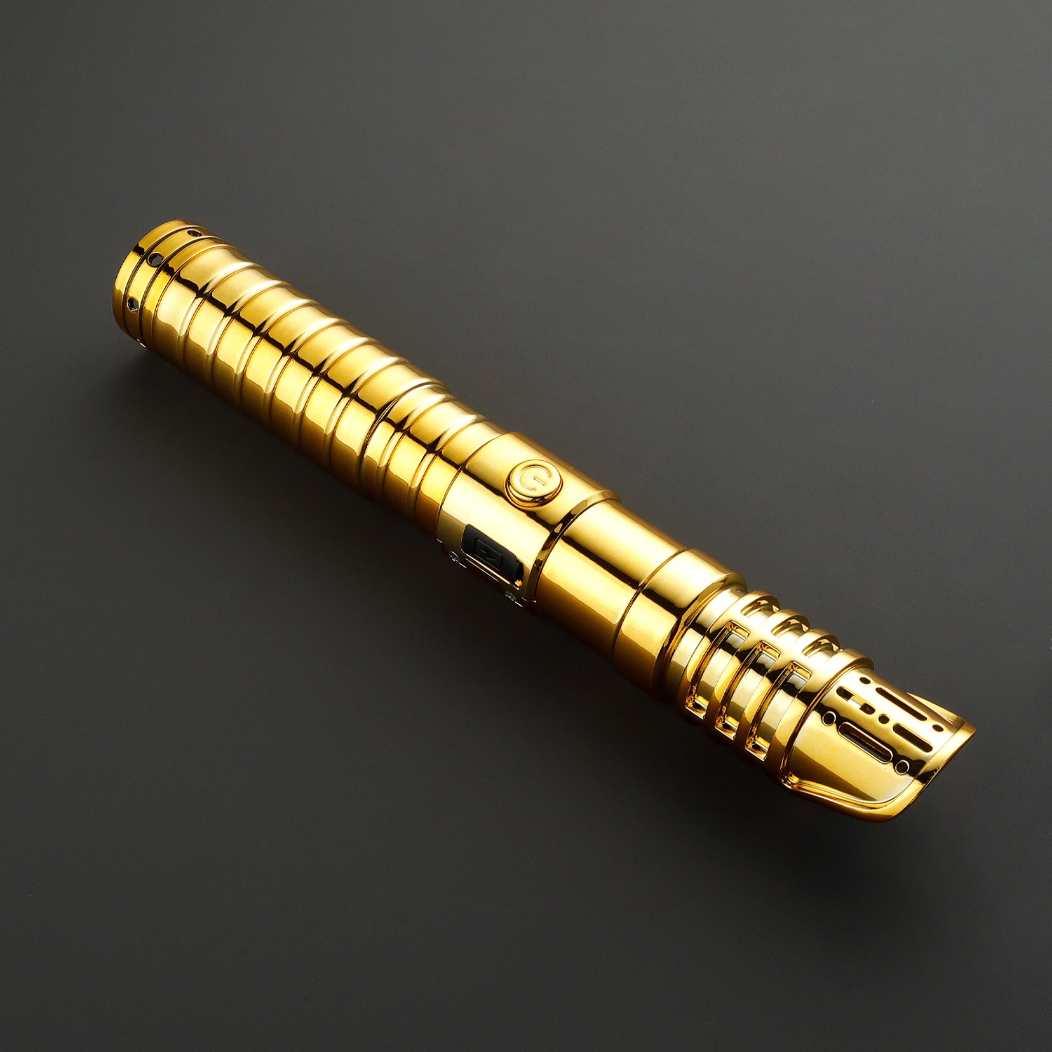 Star Wars No.000 Gold Baselit 4-Fonts Combat Lightsaber RGB Replica