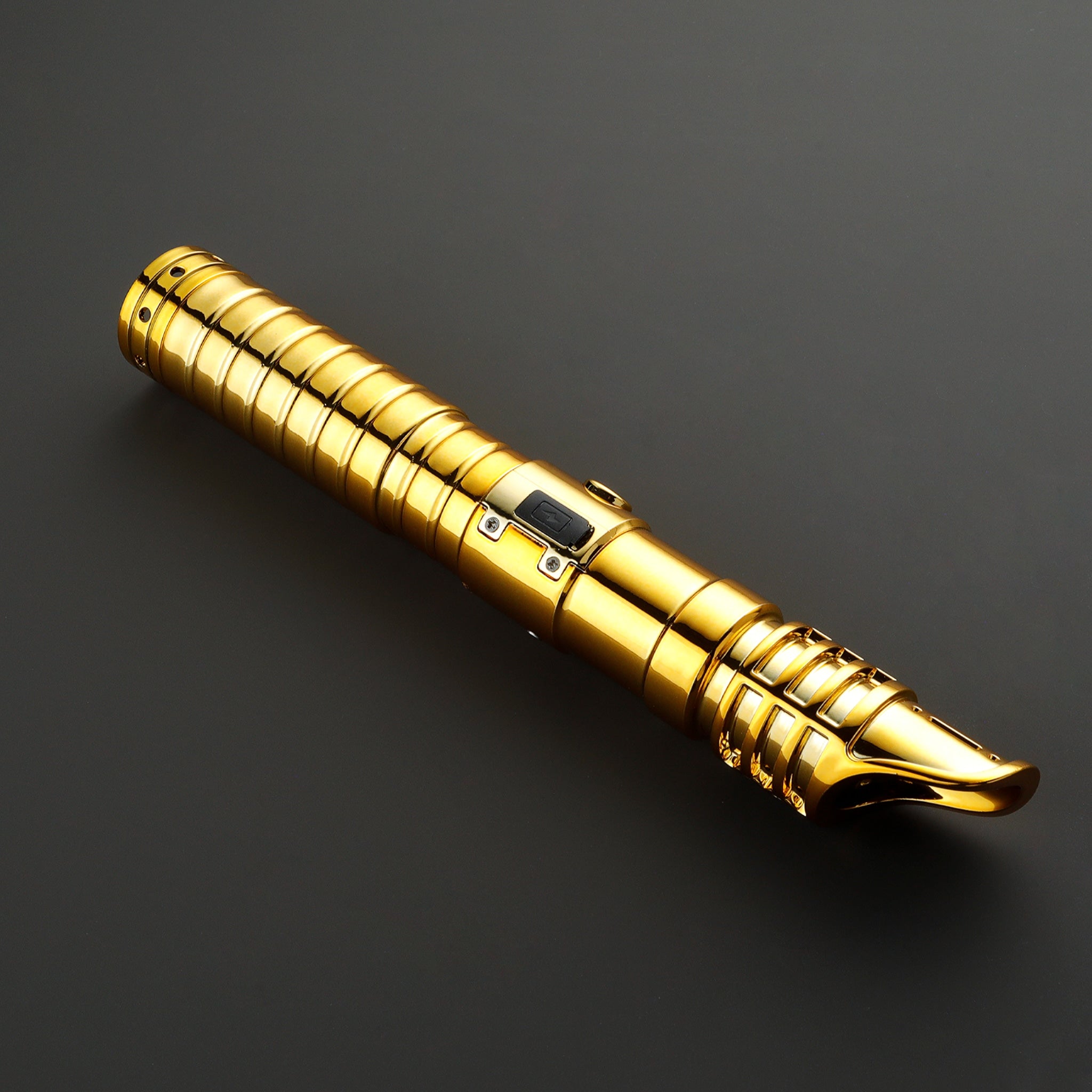 Star Wars No.000 Gold Baselit 4-Fonts Combat Lightsaber RGB Replica