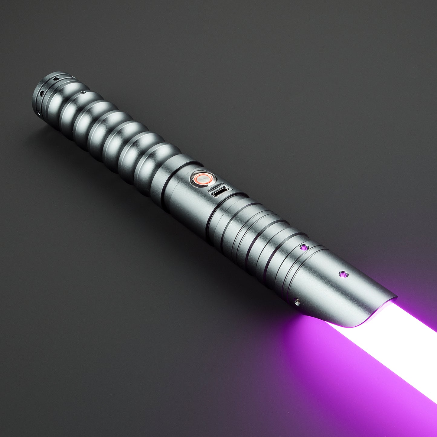 Star Wars Combat Lightsaber Xenopixel Custom No.038 FX RGB Grey Replica (No 4 Xeno)