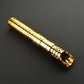 Star Wars No. 000 Gold Baselit 4-Fonts Combat Lightsaber RGB Replica