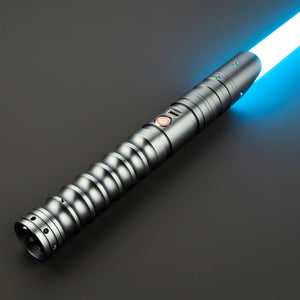 Star Wars Combat Lightsaber Xenopixel Custom No.038 FX RGB Grey 73cm Blade Replica