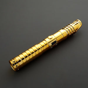 Star Wars No.000 Gold Baselit 4-Fonts Combat Lightsaber RGB Replica