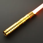 Star Wars No.000 Gold Baselit 4-Fonts Combat Lightsaber RGB Replica