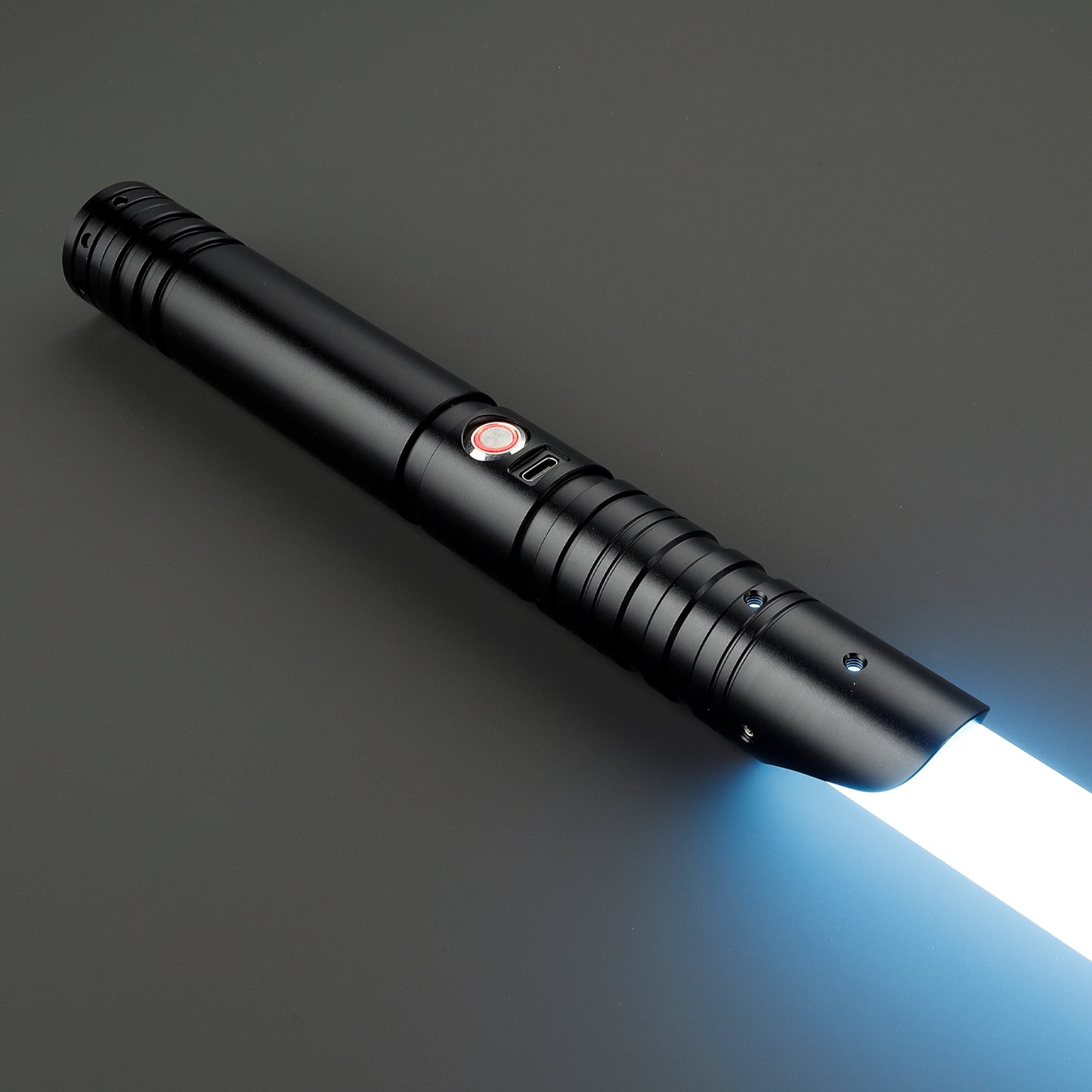 Star Wars No 037 Baselit Black Combat Lightsaber RGB Replica