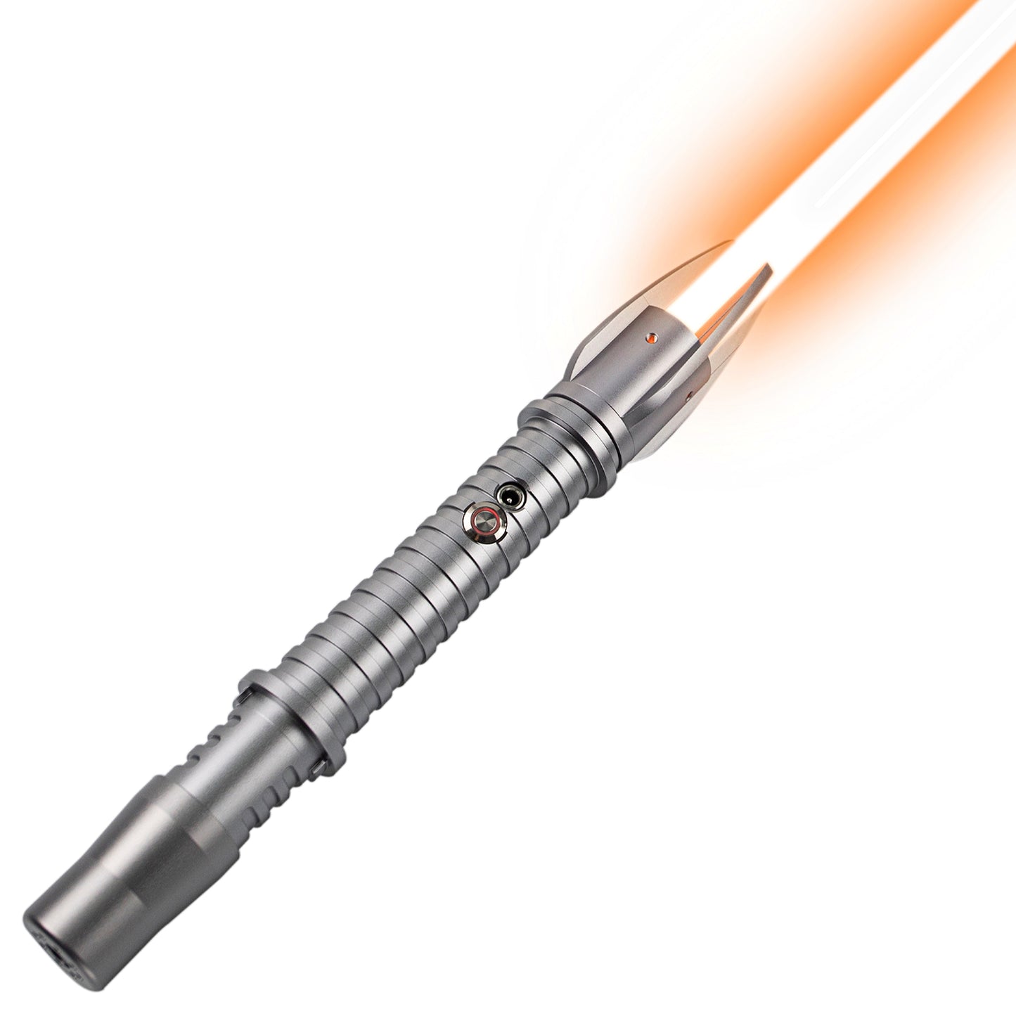 Star Wars No C028 Baselit Grey Combat Lightsaber RGB Replica (No 29 Base)