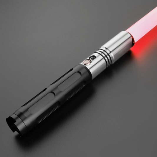 Star Wars No.131 Baselit Black Combat Lightsaber RGB Replica