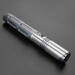 Star Wars No. 131 Baselit Grey Combat Lightsaber RGB Replica (No 22 Base)