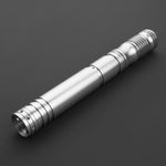 Star Wars No.116 Baselit Silver Combat Lightsaber RGB Replica