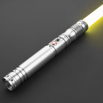 Star Wars No.116 Baselit Silver Combat Lightsaber RGB Replica