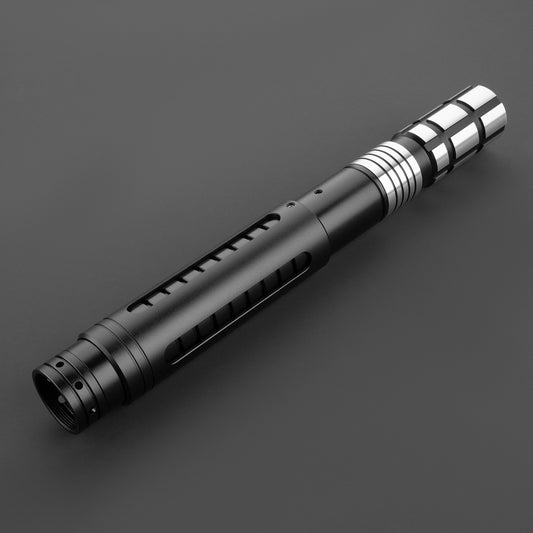 Star Wars No 104 Baselit Black Combat Lightsaber RGB Replica (No 18 Base)