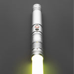 Star Wars No.116 Baselit Silver Combat Lightsaber RGB Replica