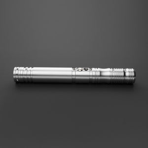 Star Wars No.116 Baselit Silver Combat Lightsaber RGB Replica