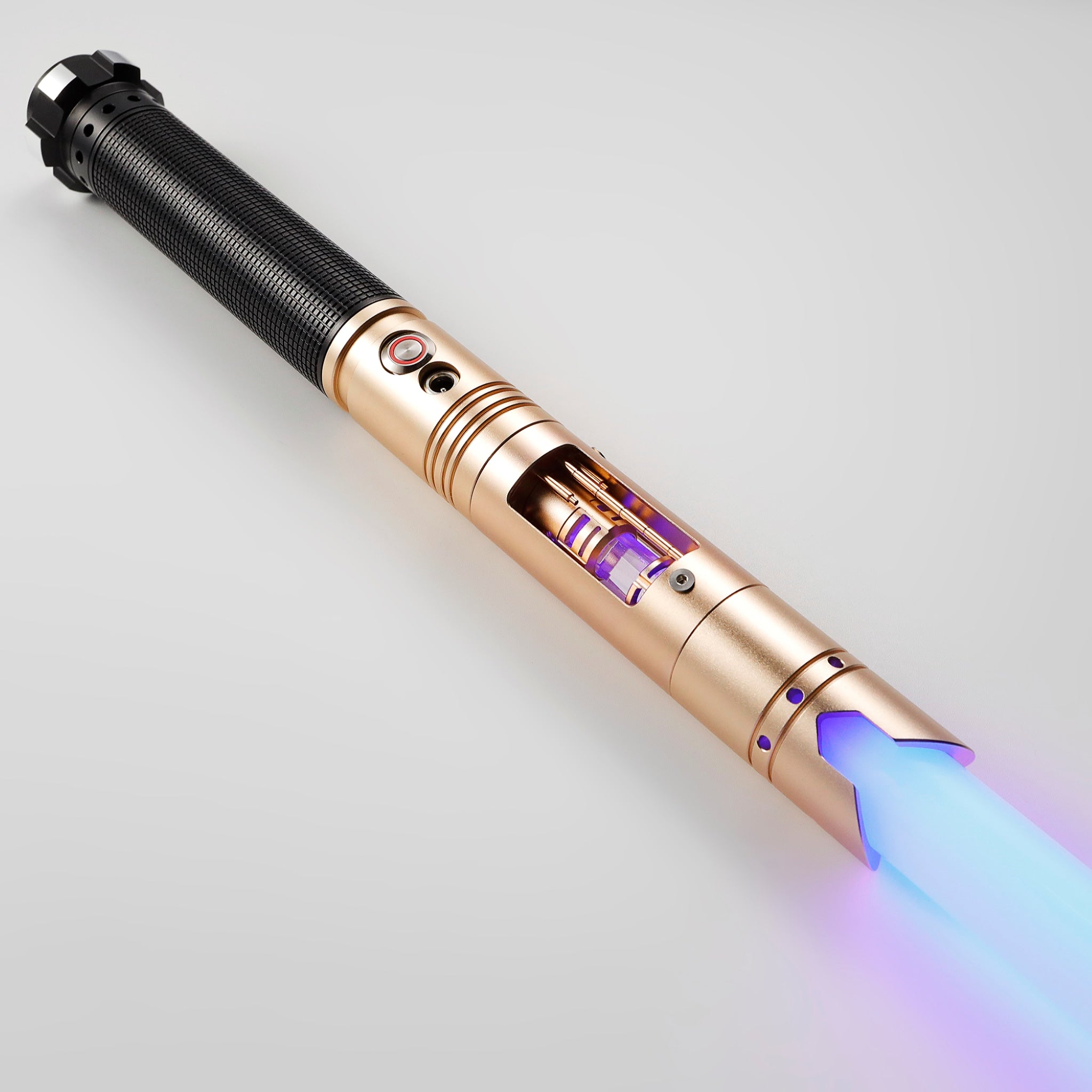 Star Wars No. C017 Gold Xenopixel Combat Lightsaber RGB Replica