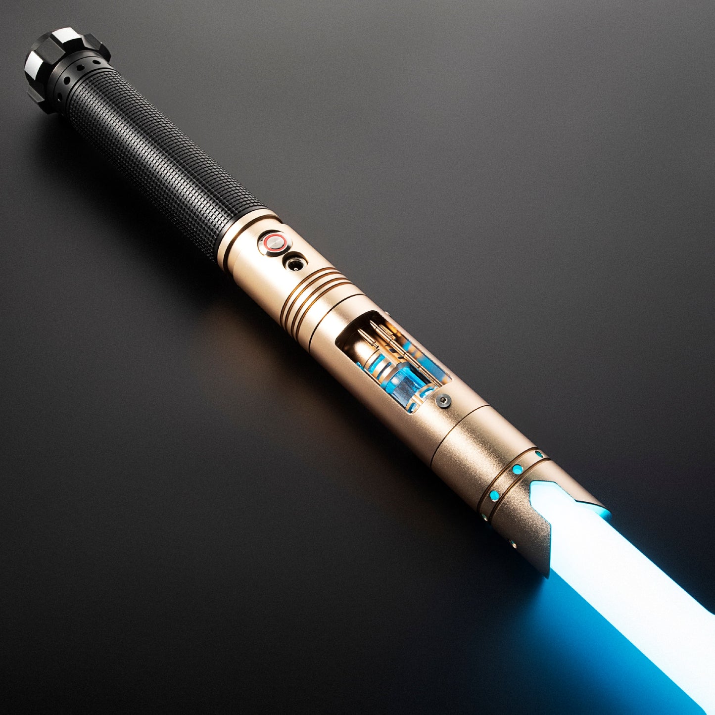 Star Wars No. C017 Gold Xenopixel Combat Lightsaber RGB Replica (No 32 Xeno)